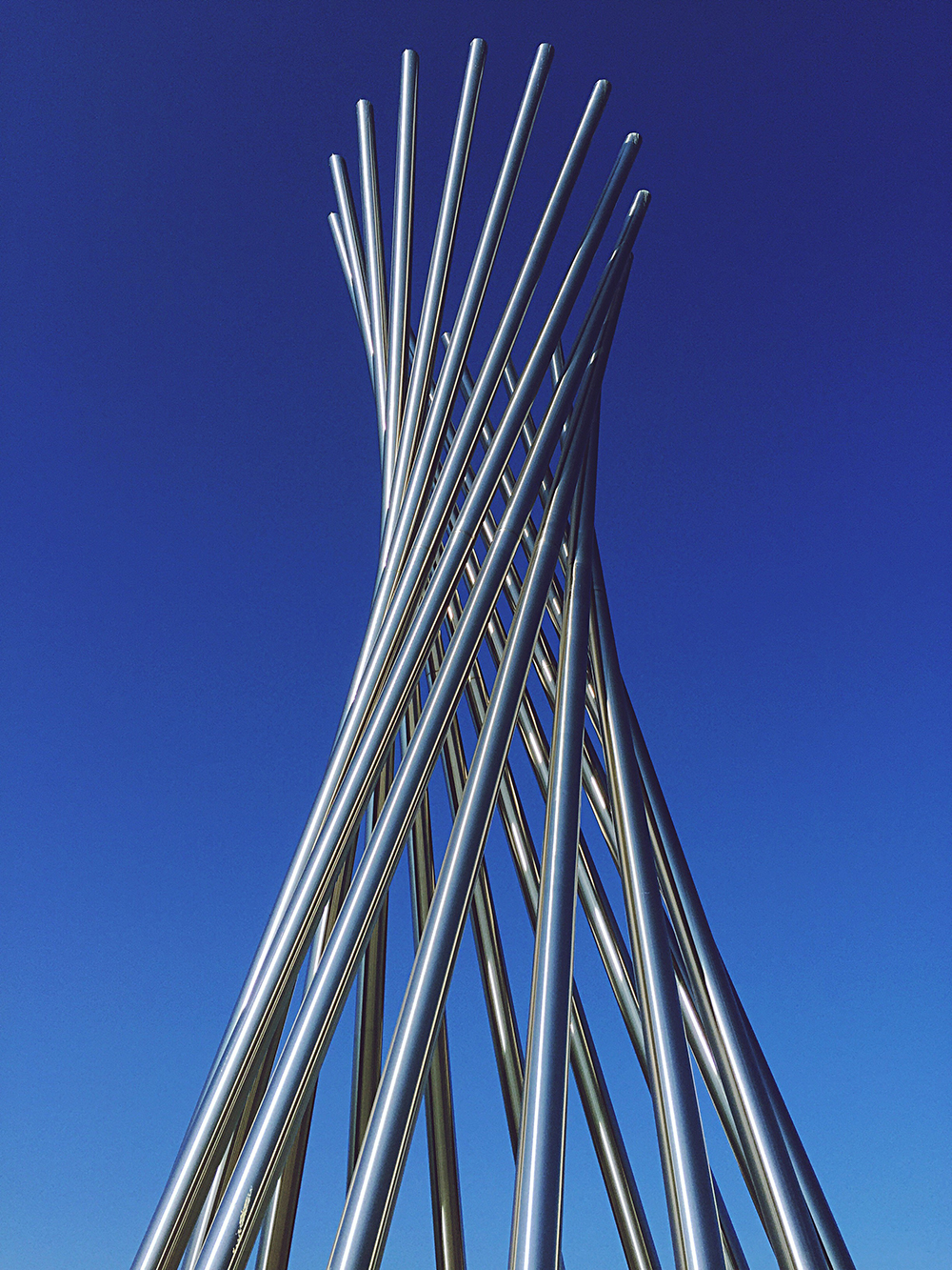 low-angle-view-built-structure-against-clear-blue-sky copy